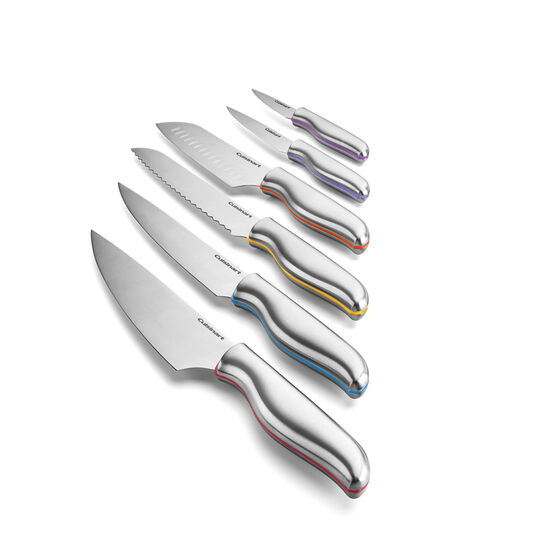Set de Cuchillos de acero Color Band C77-12PCSES Cuisinart